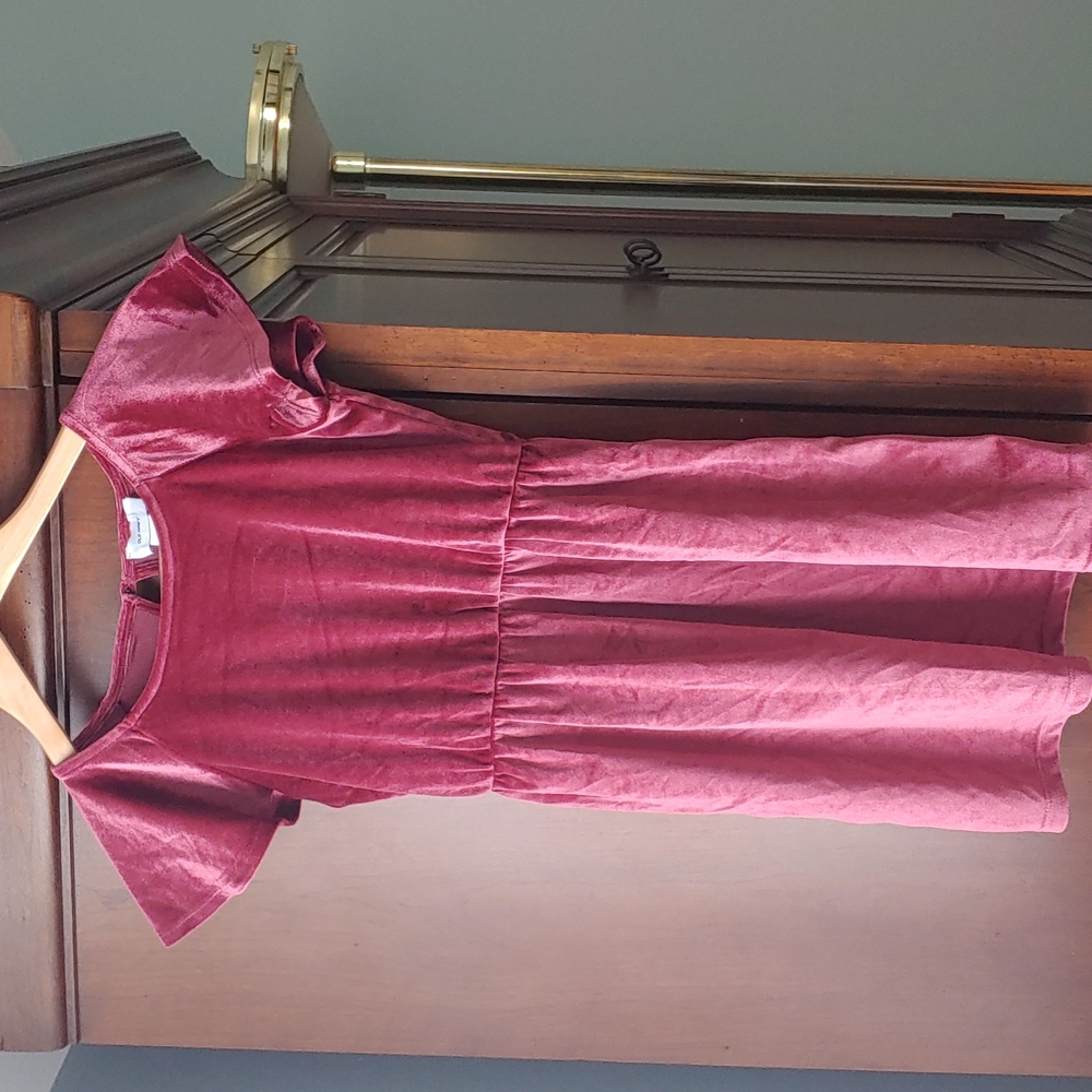Girl's Velvet Dress